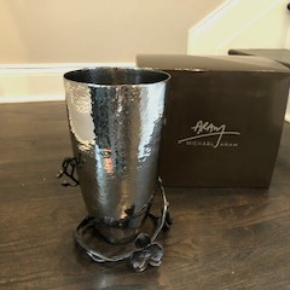 Michael Aram - Black Orchid - Medium Vase - NEW